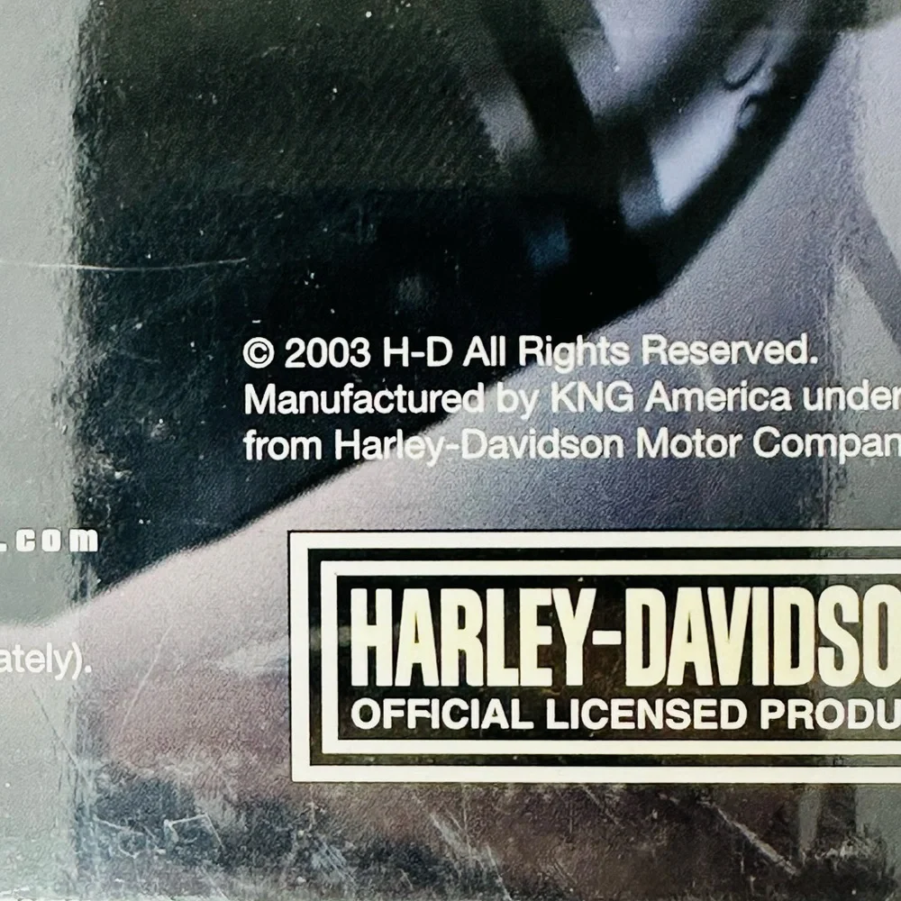 2003 Harley-Davidson Black and Silver Multi-Function Flashlight Sealed